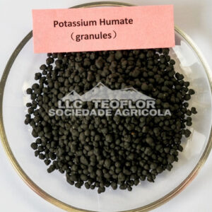Dry Black Granular Potassium Humate Fertilizer